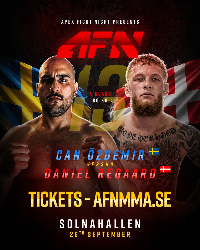 Can Özdemir mot Daniel Regaard