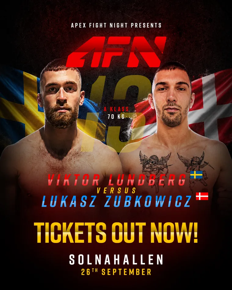 Viktor Lundberg mot Lukasz Zubkowicz